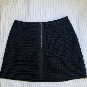 Catherine Dean Black Mini Skirt